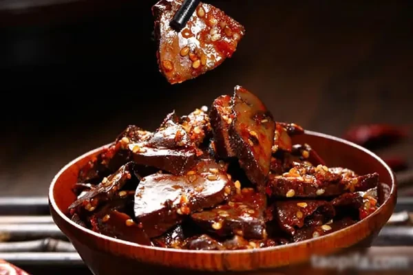 图片[1]-风味腊味猪肝制作视频教程-爆汁配方社