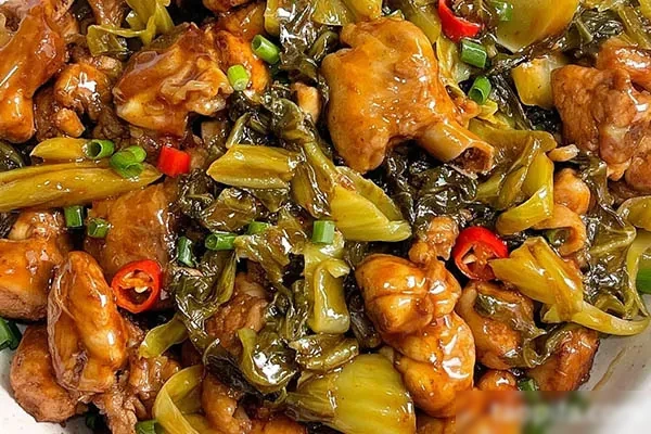酸菜鸡双椒鸡技术配方和视频教程-爆汁配方社