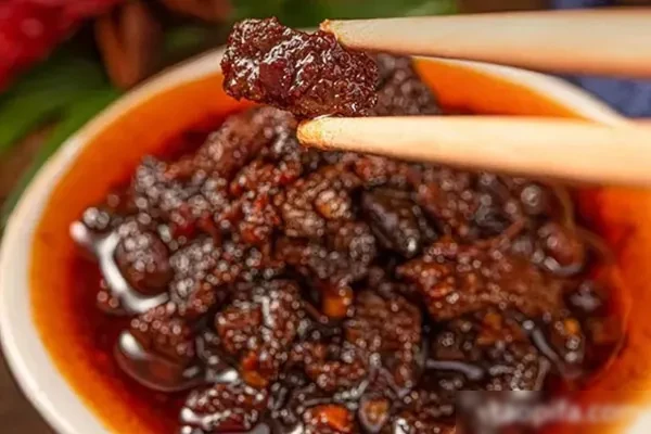 香辣牛肉酱技术配方和视频教程-爆汁配方社