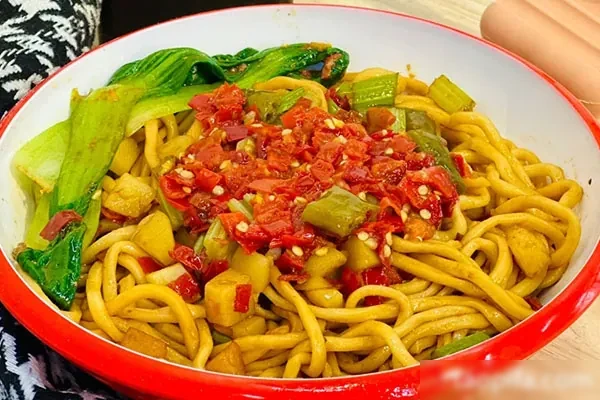 商业版剁椒拌面视频教程-爆汁配方社