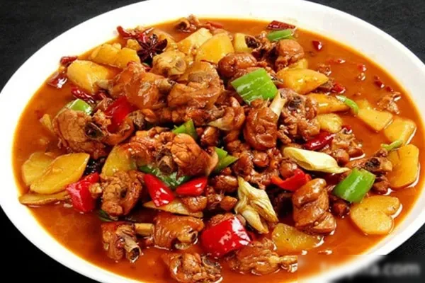 图片[1]-河南特色大盘鸡技术视频教程-爆汁配方社