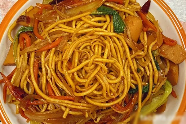 图片[1]-酸甜炒面五香炒面教学视频-爆汁配方社