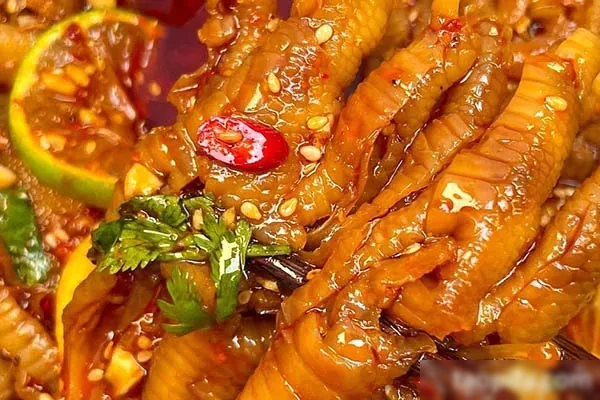 图片[1]-红油酸辣无骨鸡爪+爽脆萝卜技术配方和视频教程-爆汁配方社