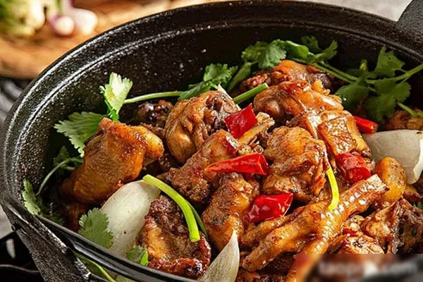 正宗重庆鸡公煲小吃技术配方视频教程-爆汁配方社