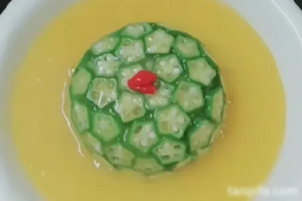 金汤淮山酿秋葵视频教程-爆汁配方社