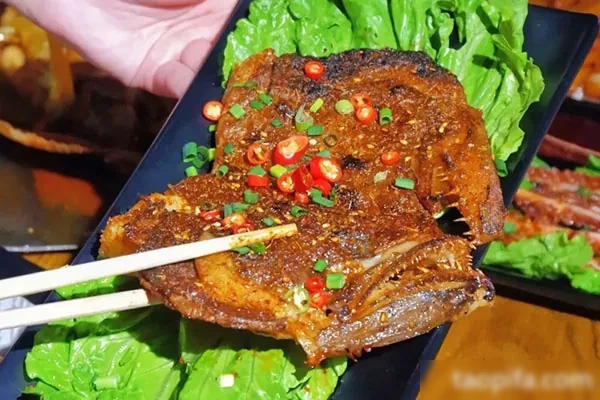 图片[1]-碳烤碟鱼头，特色碟鱼头视频教程-爆汁配方社