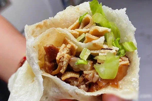 图片[1]-卤肉卷饼、红油煎饼制作视频-爆汁配方社