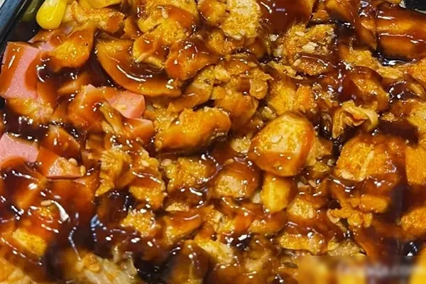 图片[1]-西安网红烤肉饭、鸡排饭，脆皮鸡拌饭技术配方资料-爆汁配方社