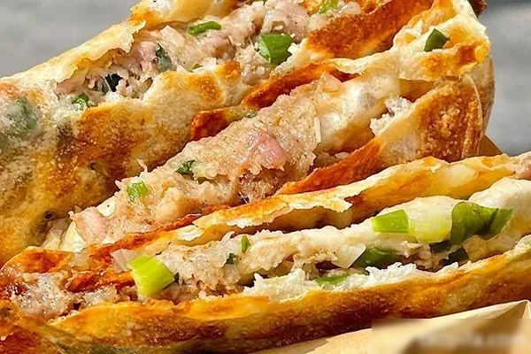 图片[1]-鲜肉饼商业版+摆摊视频课程-爆汁配方社