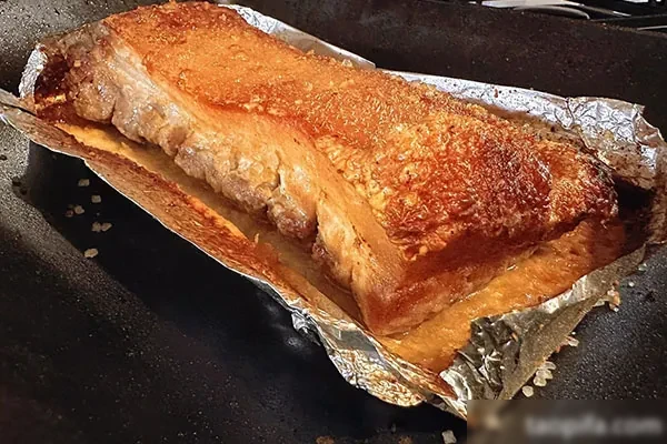 商业版烤箱化皮烧肉教程-爆汁配方社