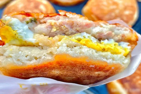 图片[1]-田妮鸡蛋肉汉堡技术配方和视频教程-爆汁配方社