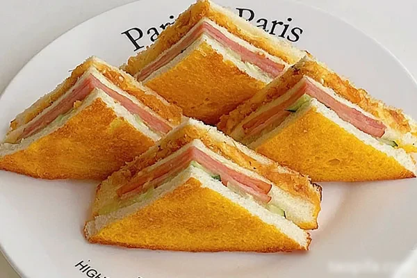 三明治的制作视频-爆汁配方社