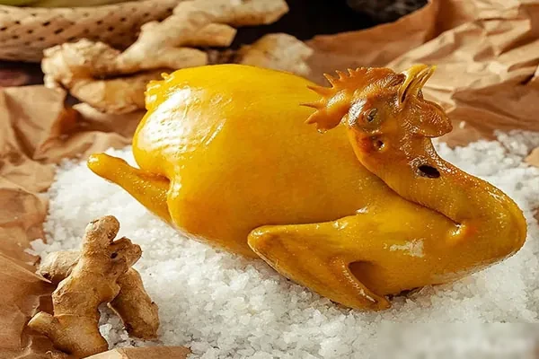 图片[1]-姜绒脆皮黄油咸香鸡教程-爆汁配方社