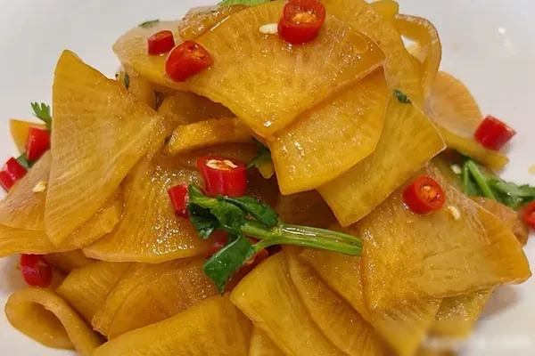 爽脆酱萝卜视频教程-爆汁配方社