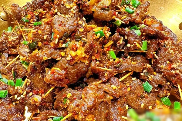 牙签牛肉制作教程-爆汁配方社