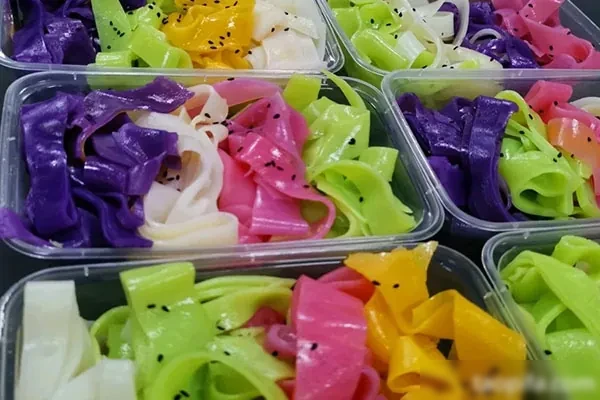 图片[1]-拯救没胃口五彩凉皮卷凉皮凉面技术配方和视频教程-爆汁配方社