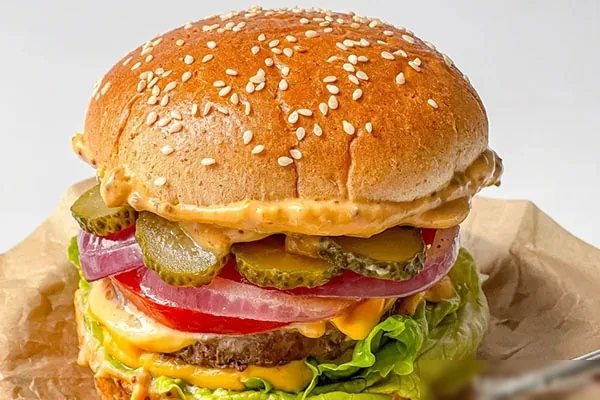 图片[1]-美式汉堡技术配方和视频教程-爆汁配方社