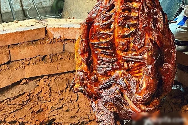 泥炉子烤全羊技术配方和视频教程-爆汁配方社