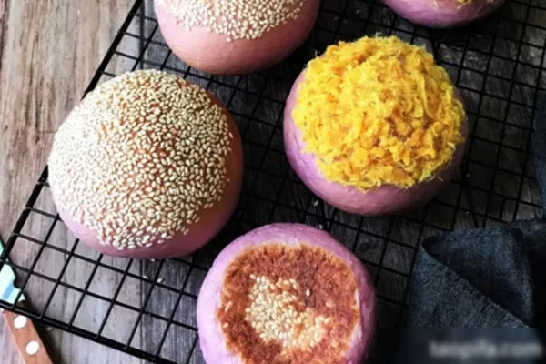 简单手揉超软麻糬小面包（玩转老面，中种法系列一）-爆汁配方社