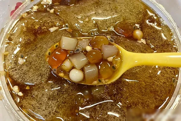 可商用QQ弹弹红糖手搓冰粉视频教程-爆汁配方社