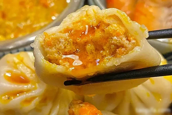 图片[1]-升级版蟹黄汤包纸皮包技术配方和视频教程-爆汁配方社