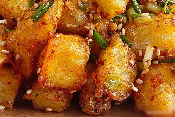 图片[1]-网红锅巴土豆技术配方和视频教程-爆汁配方社