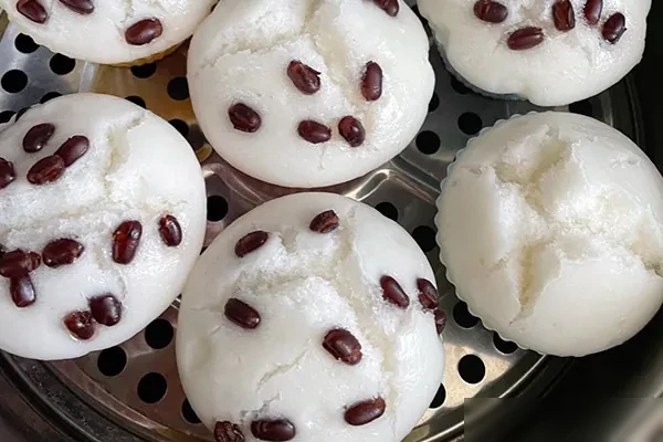 米发糕制作全过程视频教程-爆汁配方社