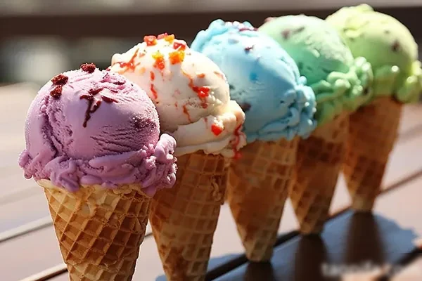 网红彩虹冰淇淋配方和视频教程-爆汁配方社
