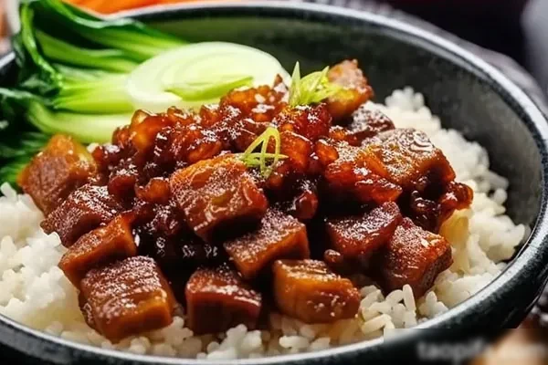 卤肉饭叉烧饭鸡腿饭手撕鸡饭技术配方和视频教程-爆汁配方社