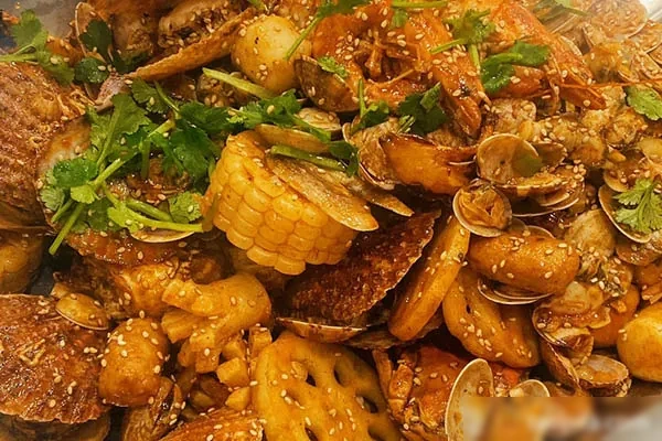 铁锹海鲜合集四套技术配方和视频教程-爆汁配方社