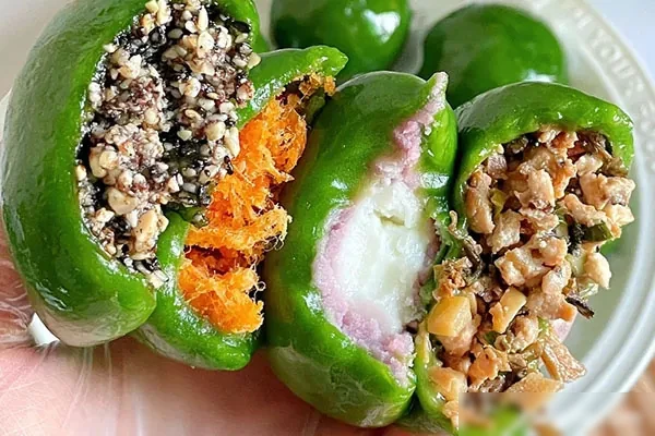 网红青团8款馅料8种彩皮可冷冻可快递全年热卖-爆汁配方社