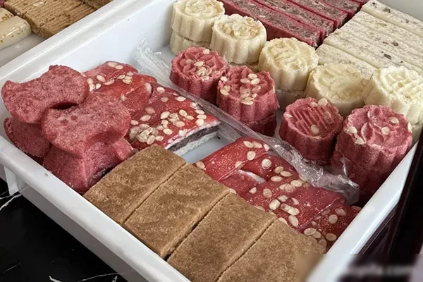 天天排队的网红糕团盒子技术配方和视频教程-爆汁配方社