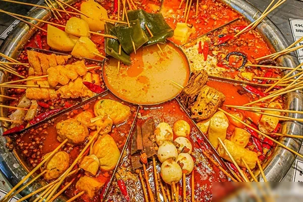 实体店恋金汤麻辣烫技术-爆汁配方社